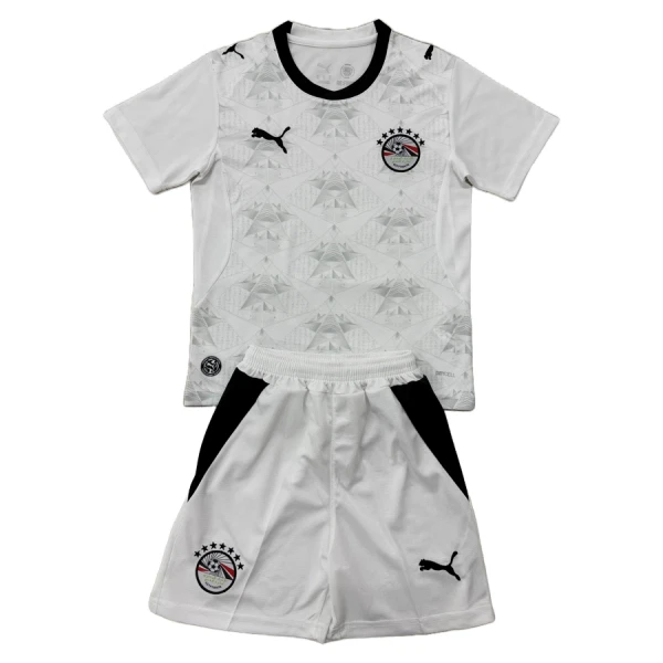 Kit De Football Égypte Enfant Extérieur Coupe du Monde 2026 Kit De Football Égypte Enfant Extérieur Coupe du Monde 2026