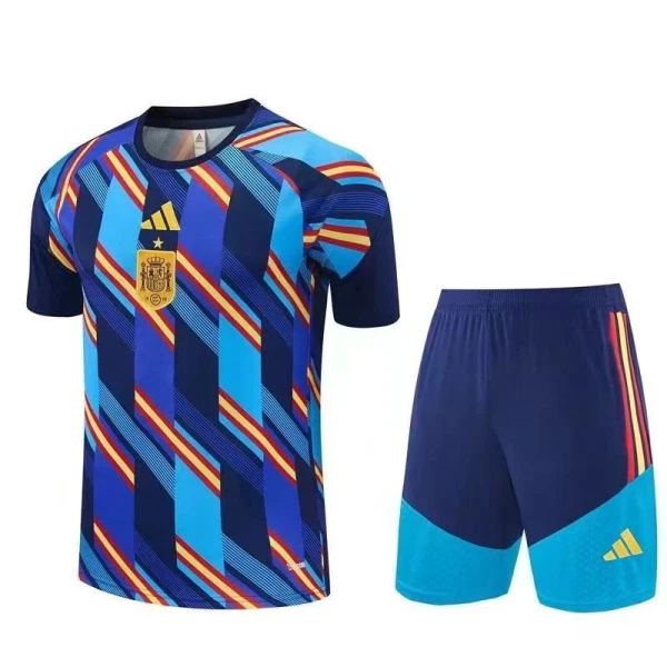 Kit De Football Espagne Pre-Match Enfant Coupe du Monde 2026 Kit De Football Espagne Pre-Match Enfant Coupe du Monde 2026