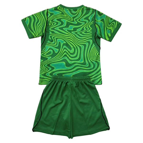 Kit De Football Gardien Brésil Enfant Domicile Coupe du Monde 2026 Vert