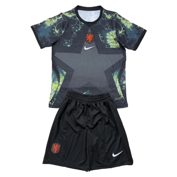 Kit De Football Gardien Pays-Bas Enfant Domicile Coupe du Monde 2026 Kit De Football Gardien Pays-Bas Enfant Domicile Coupe du Monde 2026