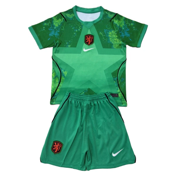Kit De Football Gardien Pays-Bas Enfant Extérieur Coupe du Monde 2026 Kit De Football Gardien Pays-Bas Enfant Extérieur Coupe du Monde 2026