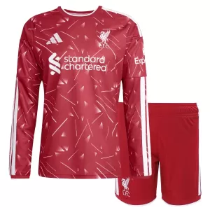 Kit De Football Liverpool Enfant Domicile 26/27 Manches Longues