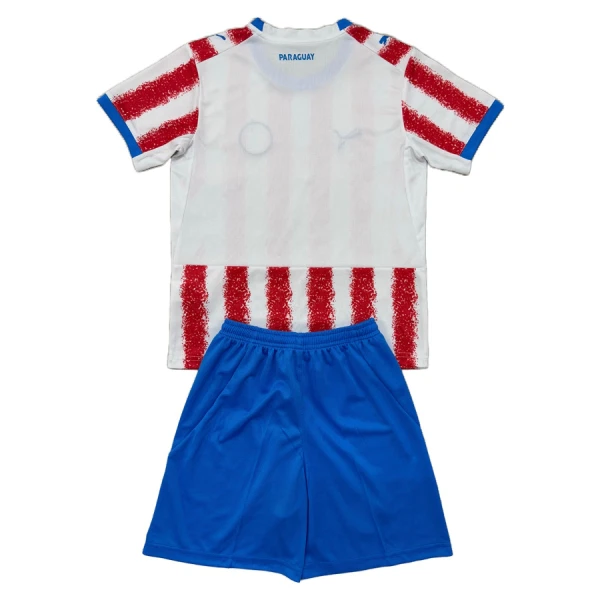 Kit De Football Paraguay Enfant Domicile Coupe du Monde 2026