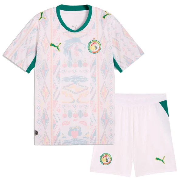 Kit De Football Sénégal Enfant Domicile Coupe du Monde 2026 Kit De Football Sénégal Enfant Domicile Coupe du Monde 2026