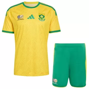 Kit De Football Sud Africain Enfant Domicile Coupe du Monde 2026 Kit De Football Sud Africain Enfant Domicile Coupe du Monde 2026