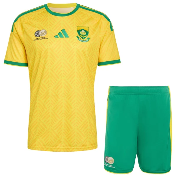 Kit De Football Sud Africain Enfant Domicile Coupe du Monde 2026