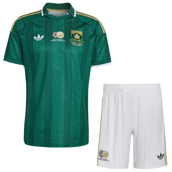 Kit De Football Sud Africain Enfant Extérieur Coupe du Monde 2026 Kit De Football Sud Africain Enfant Extérieur Coupe du Monde 2026