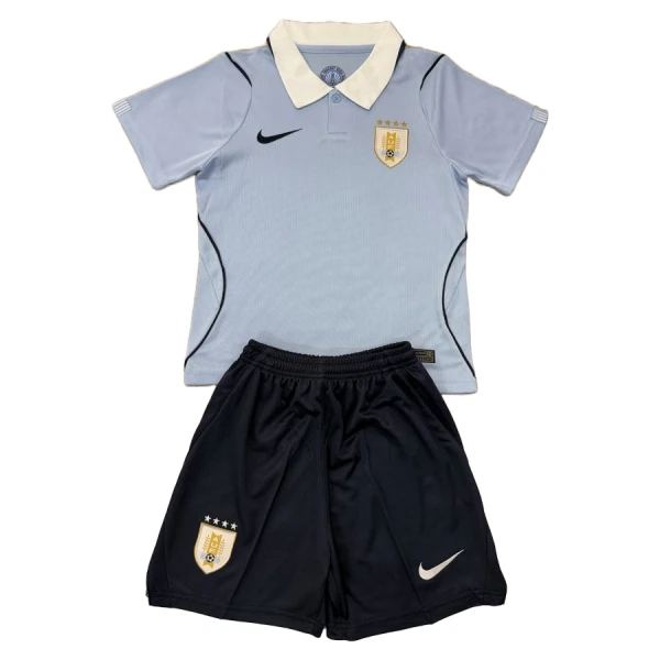 Kit De Football Uruguay Enfant Domicile Coupe du Monde 2026 Kit De Football Uruguay Enfant Domicile Coupe du Monde 2026