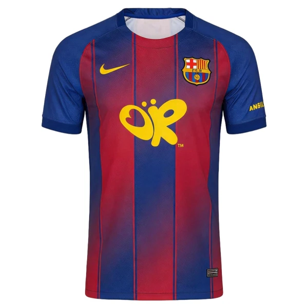 Maillot De Foot FC Barcelone x OR Domicile 25/26 - Spécial Maillot De Foot FC Barcelone x OR Domicile 25/26 - Spécial