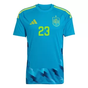 Maillot De Foot Gardien Espagne Unai Simon 23 Coupe du Monde 2026