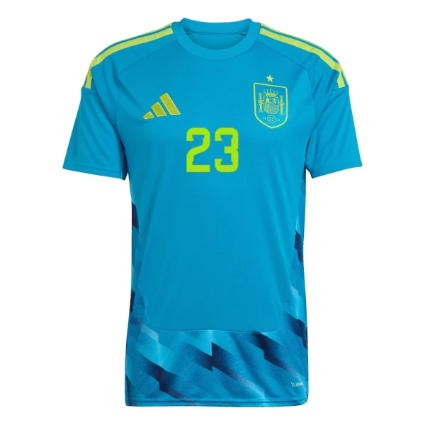 Maillot De Foot Gardien Espagne Unai Simon 23 Coupe du Monde 2026
