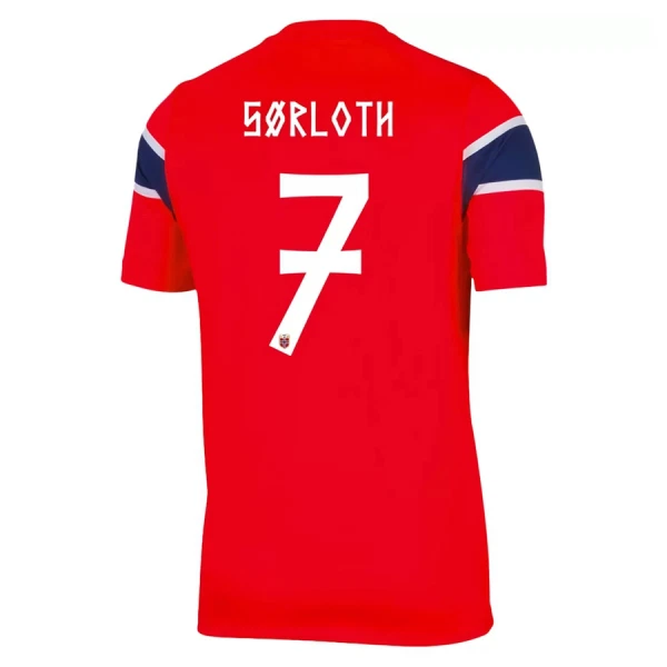 Maillot De Foot Norvège Sorloth 7 Domicile Coupe du Monde 2026