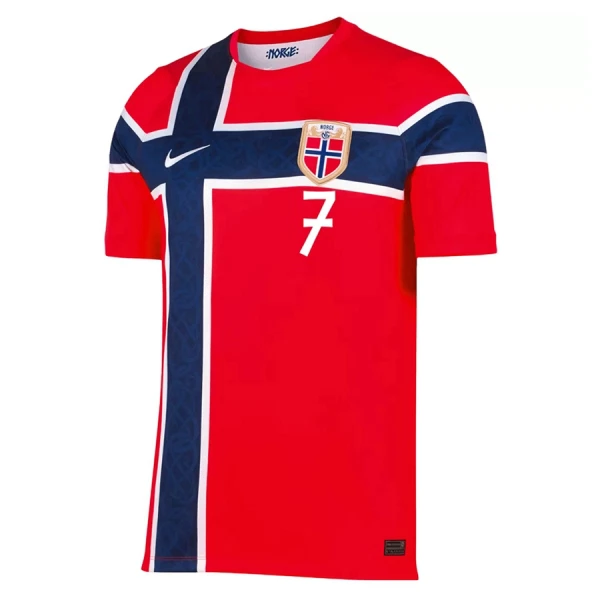 Maillot De Foot Norvège Sorloth 7 Domicile Coupe du Monde 2026