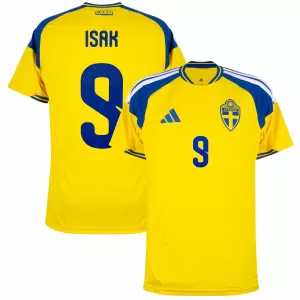 Maillot De Foot Suède Isak 9 Domicile Coupe du Monde 2026