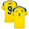 Maillot De Foot Suède Isak 9 Domicile Coupe du Monde 2026