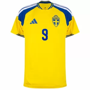 Maillot De Foot Suède Isak 9 Domicile Coupe du Monde 2026