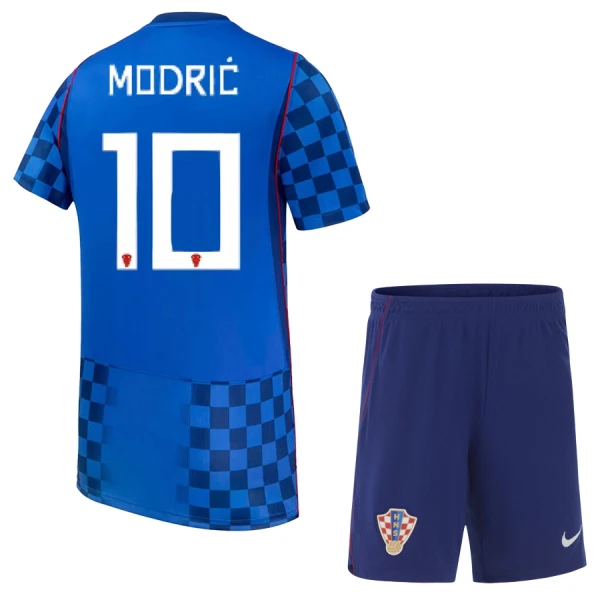 Kit De Football Croatie Luka Modric 10 Enfant Extérieur Coupe du Monde 2026 Kit De Football Croatie Luka Modric 10 Enfant Extérieur Coupe du Monde 2026