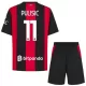 Kit De Football Milan AC Christian Pulišić 11 Enfant Domicile 26/27 Kit De Football Milan AC Christian Pulišić 11 Enfant Domicile 26/27