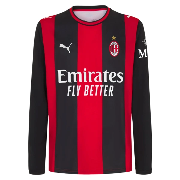 Maillot De Foot Milan AC Domicile 26/27 Manches Longues Maillot De Foot Milan AC Domicile 26/27 Manches Longues