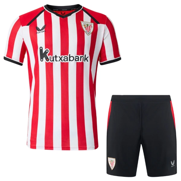 Kit De Football Athletic Bilbao Enfant Domicile 26/27 Kit De Football Athletic Bilbao Enfant Domicile 26/27
