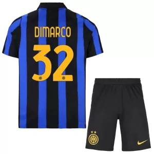 Kit De Football Inter Milan Dimarco 32 Enfant Domicile 26/27 Kit De Football Inter Milan Dimarco 32 Enfant Domicile 26/27