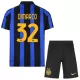 Kit De Football Inter Milan Dimarco 32 Enfant Domicile 26/27 Kit De Football Inter Milan Dimarco 32 Enfant Domicile 26/27