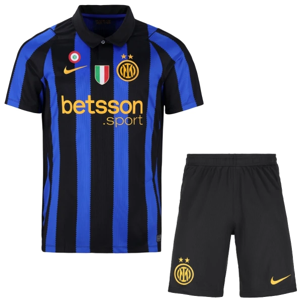 Kit De Football Inter Milan Enfant Domicile 26/27 Kit De Football Inter Milan Enfant Domicile 26/27