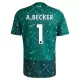 Kit De Football Gardien Liverpool Alisson Becker 1 Enfant Domicile 26/27 Vert