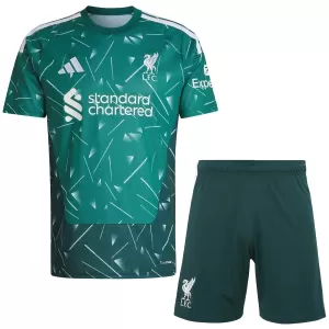 Kit De Football Gardien Liverpool Enfant Domicile 26/27 Vert Kit De Football Gardien Liverpool Enfant Domicile 26/27 Vert