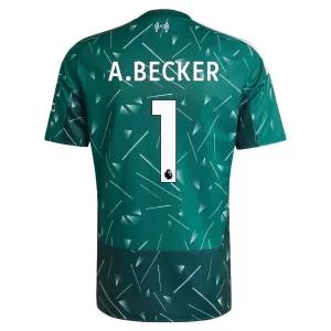 Maillot De Foot Gardien Liverpool Alisson Becker 1 Domicile 26/27 Vert Maillot De Foot Gardien Liverpool Alisson Becker 1 Domicile 26/27 Vert