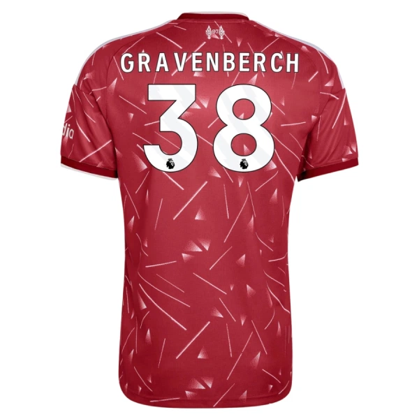 Maillot De Foot Liverpool Gravenberch 38 Domicile 26/27 Maillot De Foot Liverpool Gravenberch 38 Domicile 26/27