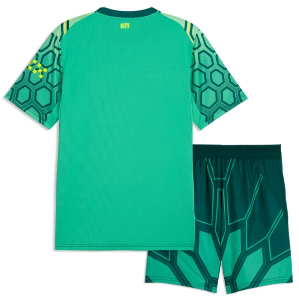 Kit De Football Gardien Manchester City Enfant Domicile 26/27 Vert