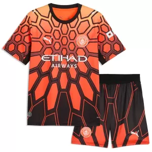Kit De Football Gardien Manchester City Enfant Third 26/27 Orange Kit De Football Gardien Manchester City Enfant Third 26/27 Orange