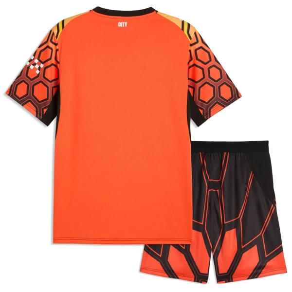 Kit De Football Gardien Manchester City Enfant Third 26/27 Orange