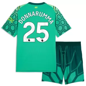 Kit De Football Gardien Manchester City Gianluigi Donnarumma 25 Enfant Domicile 26/27 Vert Kit De Football Gardien Manchester City Gianluigi Donnarumma 25 Enfant Domicile 26/27 Vert