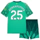 Kit De Football Gardien Manchester City Gianluigi Donnarumma 25 Enfant Domicile 26/27 Vert