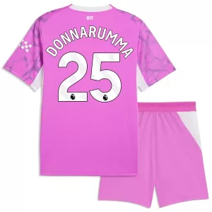 Kit De Football Gardien Manchester City Gianluigi Donnarumma 25 Enfant Extérieur 26/27 Rose Kit De Football Gardien Manchester City Gianluigi Donnarumma 25 Enfant Extérieur 26/27 Rose