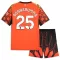 Kit De Football Gardien Manchester City Gianluigi Donnarumma 25 Enfant Third 26/27 Orange