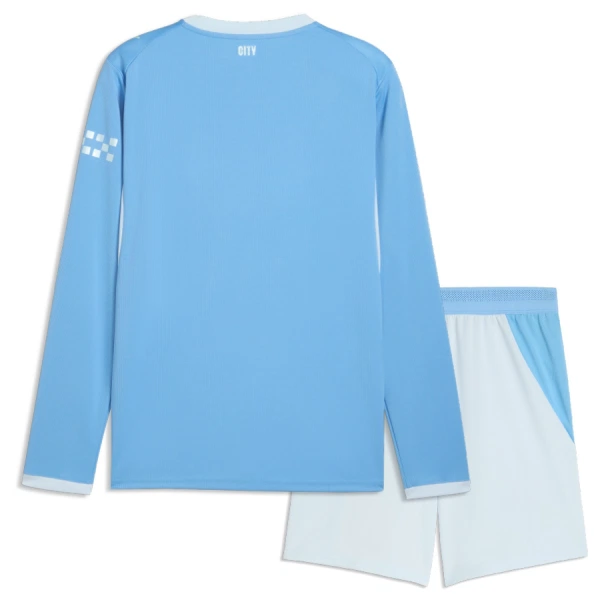 Kit De Football Manchester City Enfant Domicile 26/27 Manches Longues