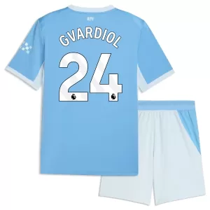 Kit De Football Manchester City Josko Gvardiol 24 Enfant Domicile 26/27 Kit De Football Manchester City Josko Gvardiol 24 Enfant Domicile 26/27