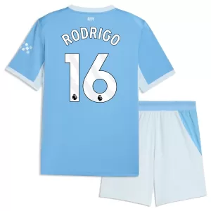 Kit De Football Manchester City Rodrigo Hernández 16 Enfant Domicile 26/27 Kit De Football Manchester City Rodrigo Hernández 16 Enfant Domicile 26/27