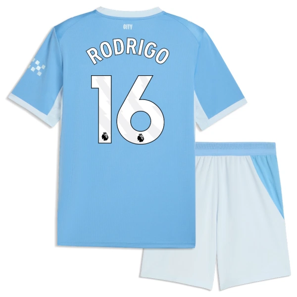 Kit De Football Manchester City Rodrigo Hernández 16 Enfant Domicile 26/27