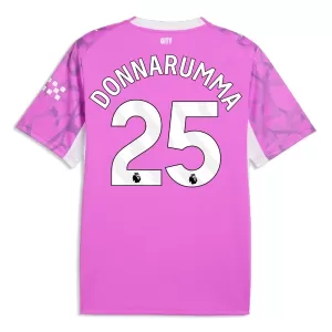 Maillot De Foot Gardien Manchester City Gianluigi Donnarumma 25 Extérieur 26/27 Rose Maillot De Foot Gardien Manchester City Gianluigi Donnarumma 25 Extérieur 26/27 Rose