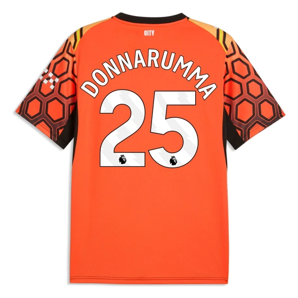 Maillot De Foot Gardien Manchester City Gianluigi Donnarumma 25 Third 26/27 Orange