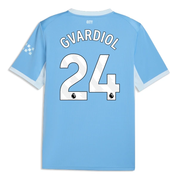 Maillot De Foot Manchester City Josko Gvardiol 24 Domicile 26/27 Maillot De Foot Manchester City Josko Gvardiol 24 Domicile 26/27