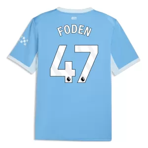 Maillot De Foot Manchester City Phil Foden 47 Domicile 26/27 Maillot De Foot Manchester City Phil Foden 47 Domicile 26/27