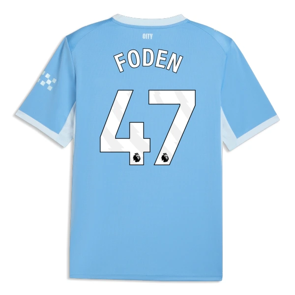 Maillot De Foot Manchester City Phil Foden 47 Domicile 26/27 Maillot De Foot Manchester City Phil Foden 47 Domicile 26/27