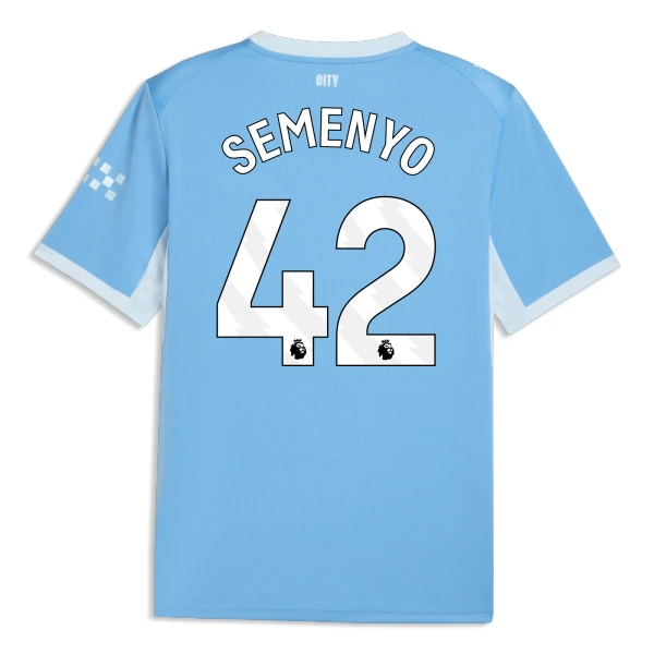 Maillot De Foot Manchester City Semenyo 42 Domicile 26/27 Maillot De Foot Manchester City Semenyo 42 Domicile 26/27