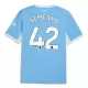 Maillot De Foot Manchester City Semenyo 42 Domicile 26/27 Maillot De Foot Manchester City Semenyo 42 Domicile 26/27
