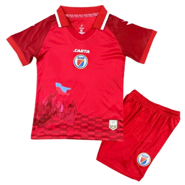 Kit De Football Haiti Enfant Third Coupe du Monde 2026 Kit De Football Haiti Enfant Third Coupe du Monde 2026